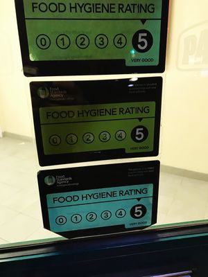 Hygiene rating at Papa John's in Rochester