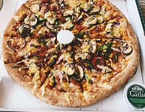 Lots of veggies as another topping option  at Papa John's in Romford