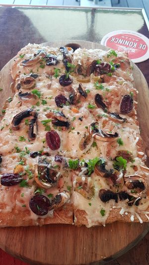 Funky fungi at Bistro Calypso in Eindhoven