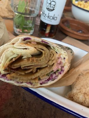 Kebabwrap at Bistro Calypso in Eindhoven