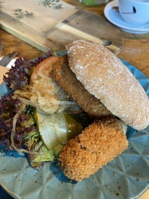 Brood met kroket at Bistro Calypso in Eindhoven