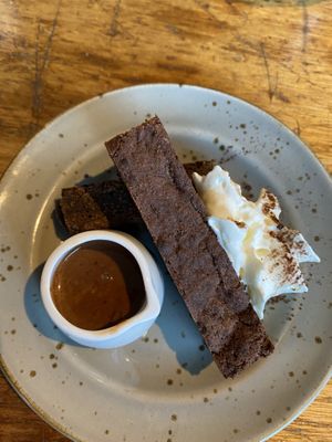 Brownie  at Bistro Calypso in Eindhoven