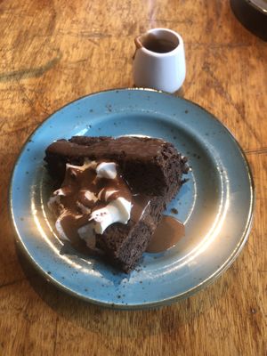 Chocobrownie 😋 at Bistro Calypso in Eindhoven