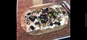 Pizza funghi at Bistro Calypso in Eindhoven