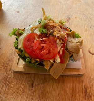 Vegan Kapsalon   at Bistro Calypso in Eindhoven