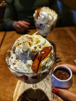 Dame blanche at Bistro Calypso in Eindhoven