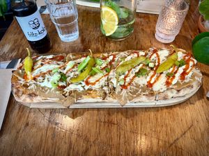 Pizza kebab  at Bistro Calypso in Eindhoven