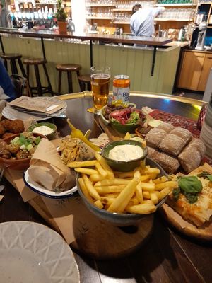 Tapas plates at Bistro Calypso in Eindhoven