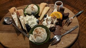 Dessert at Bistro Calypso in Eindhoven