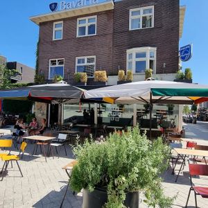 Terrace at Bistro Calypso in Eindhoven