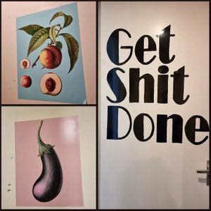 Signs at toilet 😉 at Bistro Calypso in Eindhoven