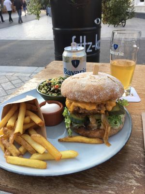 Redefine Meat Burger   at Bistro Calypso in Eindhoven