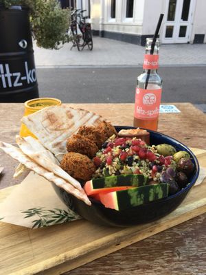 Falafelsalad  at Bistro Calypso in Eindhoven