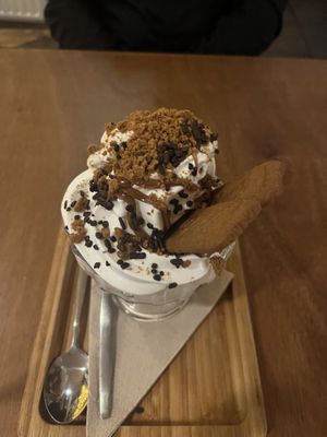 Sundae lotus   at Bistro Calypso in Eindhoven