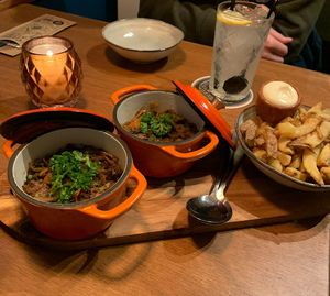 Belgian Stew with fries   at Bistro Calypso in Eindhoven