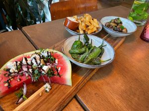 Round 1 of the tapasdiner at Bistro Calypso in Eindhoven