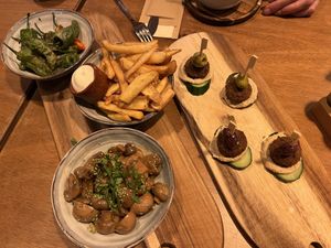 tapas  at Bistro Calypso in Eindhoven