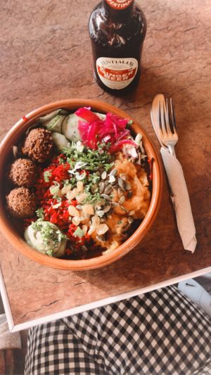 Love their falafel, even better in a wrap😄 at Bistro Calypso in Eindhoven