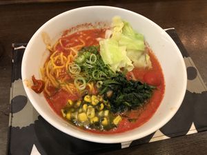   at Shinbu Sakiya Ramen - 麺匠真武咲弥 in Tokyo