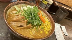   at Shinbu Sakiya Ramen - 麺匠真武咲弥 in Tokyo