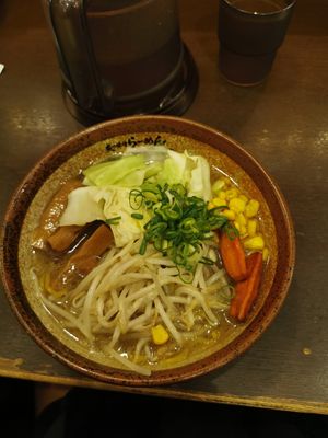 Vegan Shio Ramen at Shinbu Sakiya Ramen - 麺匠真武咲弥 in Tokyo