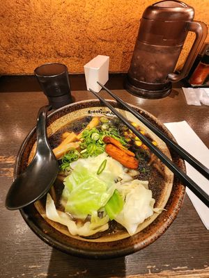 Love it! at Shinbu Sakiya Ramen - 麺匠真武咲弥 in Tokyo