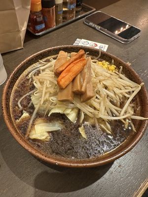   at Shinbu Sakiya Ramen - 麺匠真武咲弥 in Tokyo