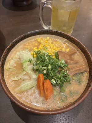 miso vegan ramen   at Shinbu Sakiya Ramen - 麺匠真武咲弥 in Tokyo