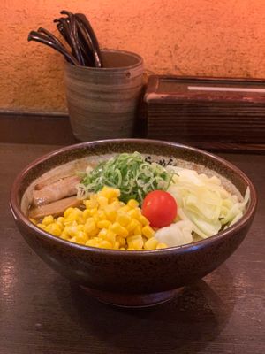 Vegan Spicy Miso Ramen at Shinbu Sakiya Ramen - 麺匠真武咲弥 in Tokyo