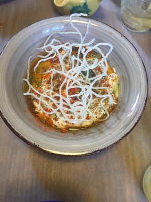 Best hummus in town at Suro Gastrobar in Valencia