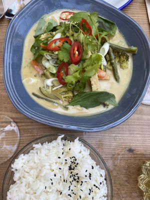 Curry at Suro Gastrobar in Valencia