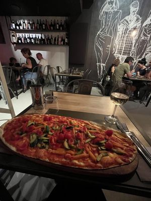 Vegana pizza  at AmaMi in Milan