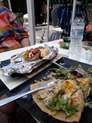 Best hot dog and crepe at Choco Kebab Cafe in Bugibba