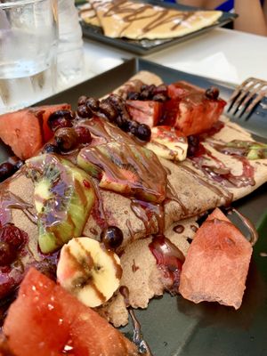 Crêpe at Choco Kebab Cafe in Bugibba