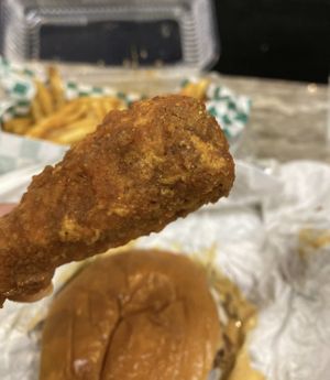 Buffalo Fried chicken   at Can't Believe It's Not Meat - Hyde Park in Chicago