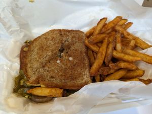 Philly Melt at Can't Believe It's Not Meat - Hyde Park in Chicago