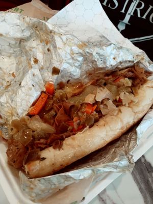 Philly at Can't Believe It's Not Meat - Hyde Park in Chicago