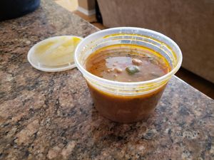 Gumbo at Can't Believe It's Not Meat - Hyde Park in Chicago