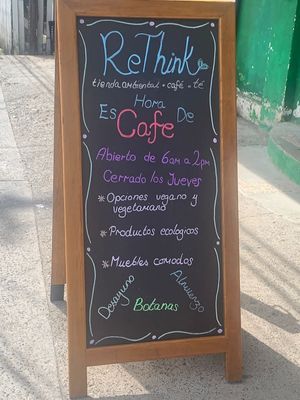 Look for our sign on the Mainstreet at ReThink in Utila