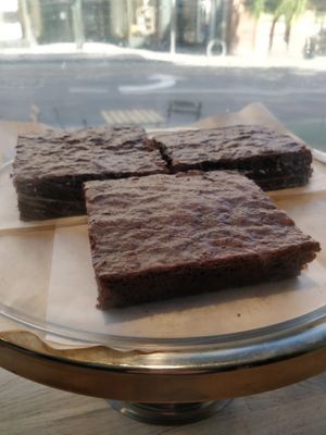 Brownie at Vegan Picnic - Polk St in San Francisco