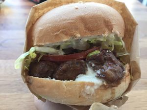 Vegan at Vegan Picnic - Polk St in San Francisco