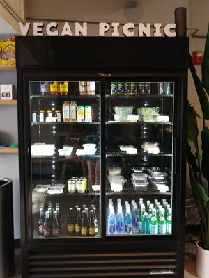 Cold case at Vegan Picnic - Polk St in San Francisco