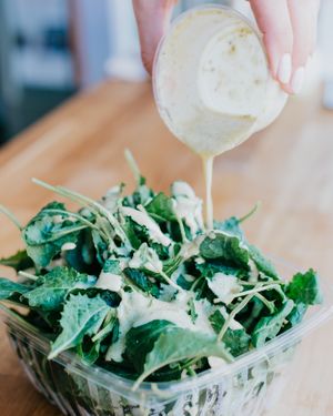 Kale Caesar! at Vegan Picnic - Polk St in San Francisco