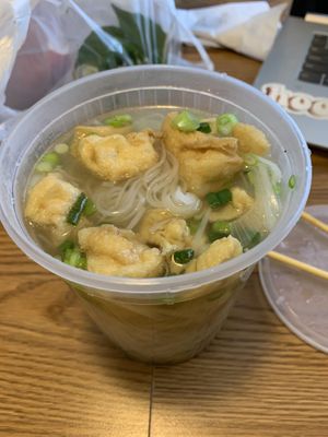 Vegan pho   at Chimm in Charlottesville