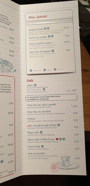 Third page at Mama Trattoria in Cologne