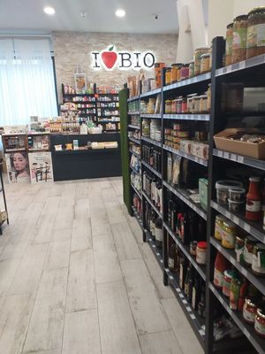 Inside at I Love Bio in Malaga