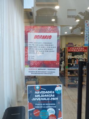 Opening hours at I Love Bio in Malaga