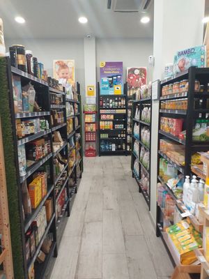 Inside at I Love Bio in Malaga