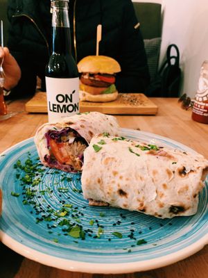 Vegan kebab , super tasty at Falla in Bydgoszcz