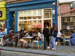 Outside of Liu Lin at Liu Lin in Brussels